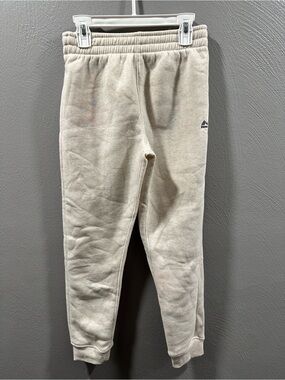 RBX Boys Fleece Jogger Pants Oatmeal Heather Elastic Waist Size 10